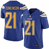 Nike Men & Women & Youth Chargers 21 LaDainian Tomlinson Electric Blue Color Color Rush Limited Jersey,baseball caps,new era cap wholesale,wholesale hats